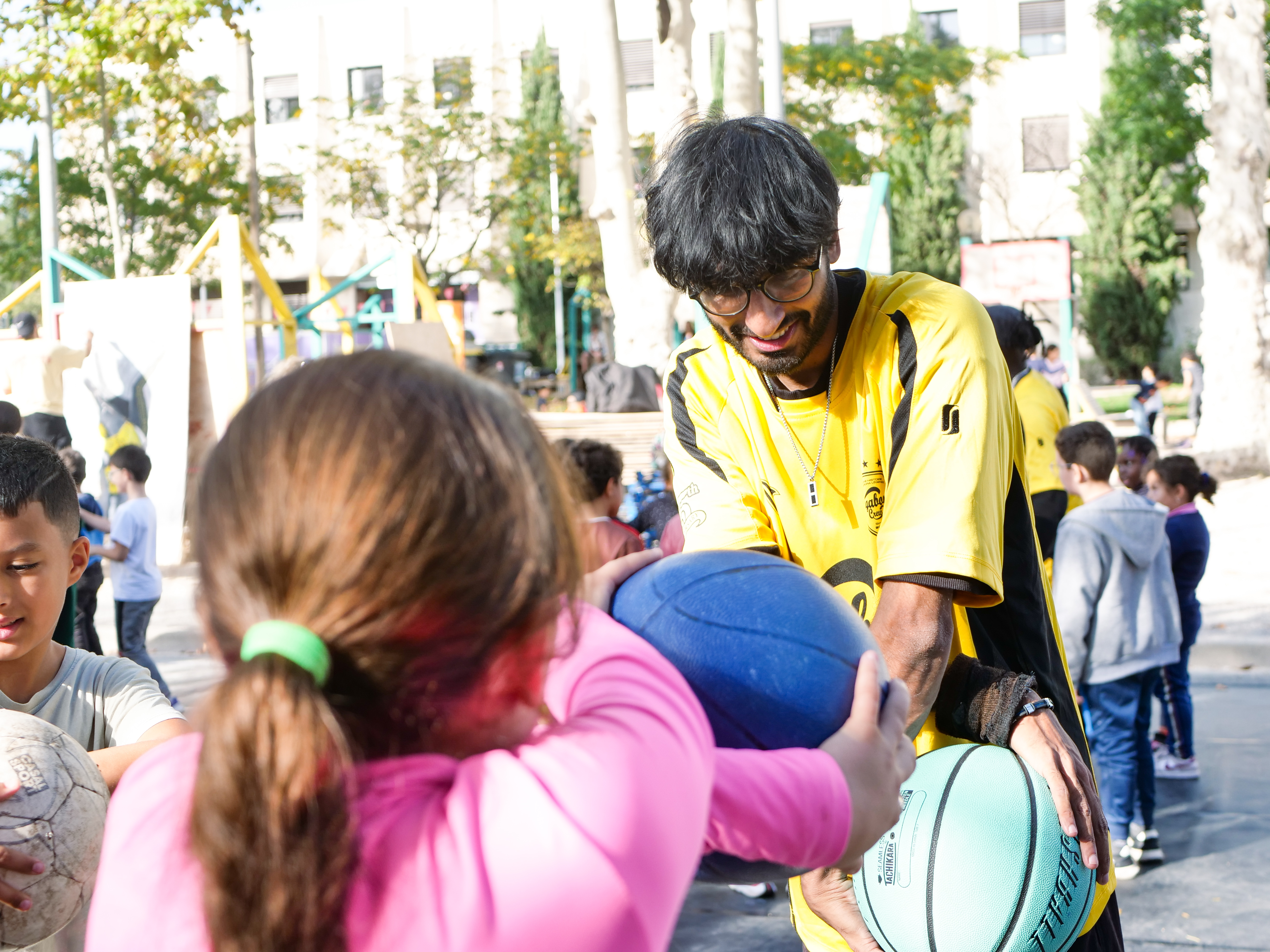 Workshop freestyle basket – team building et coaching